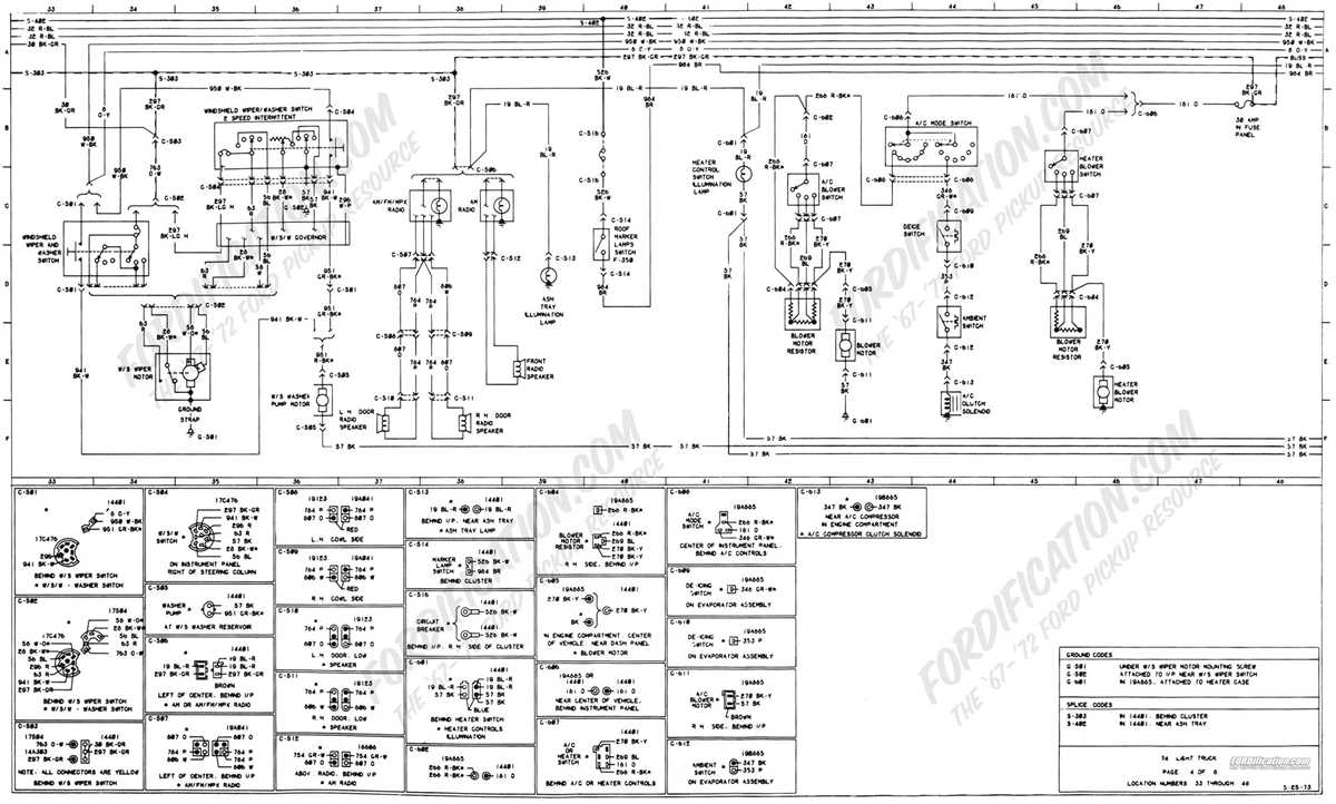 A Detailed Wiring Diagram For A 1979 Ford F150