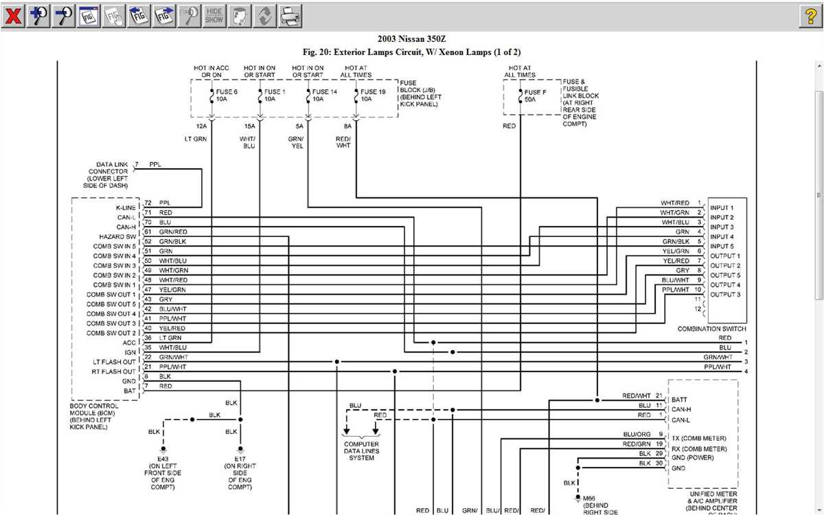 A Comprehensive Wiring Diagram For Nissan Xterra