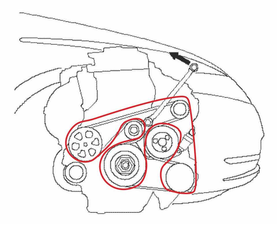 Understanding The Serpentine Belt Diagram For The 2014 Honda Civic 1 8