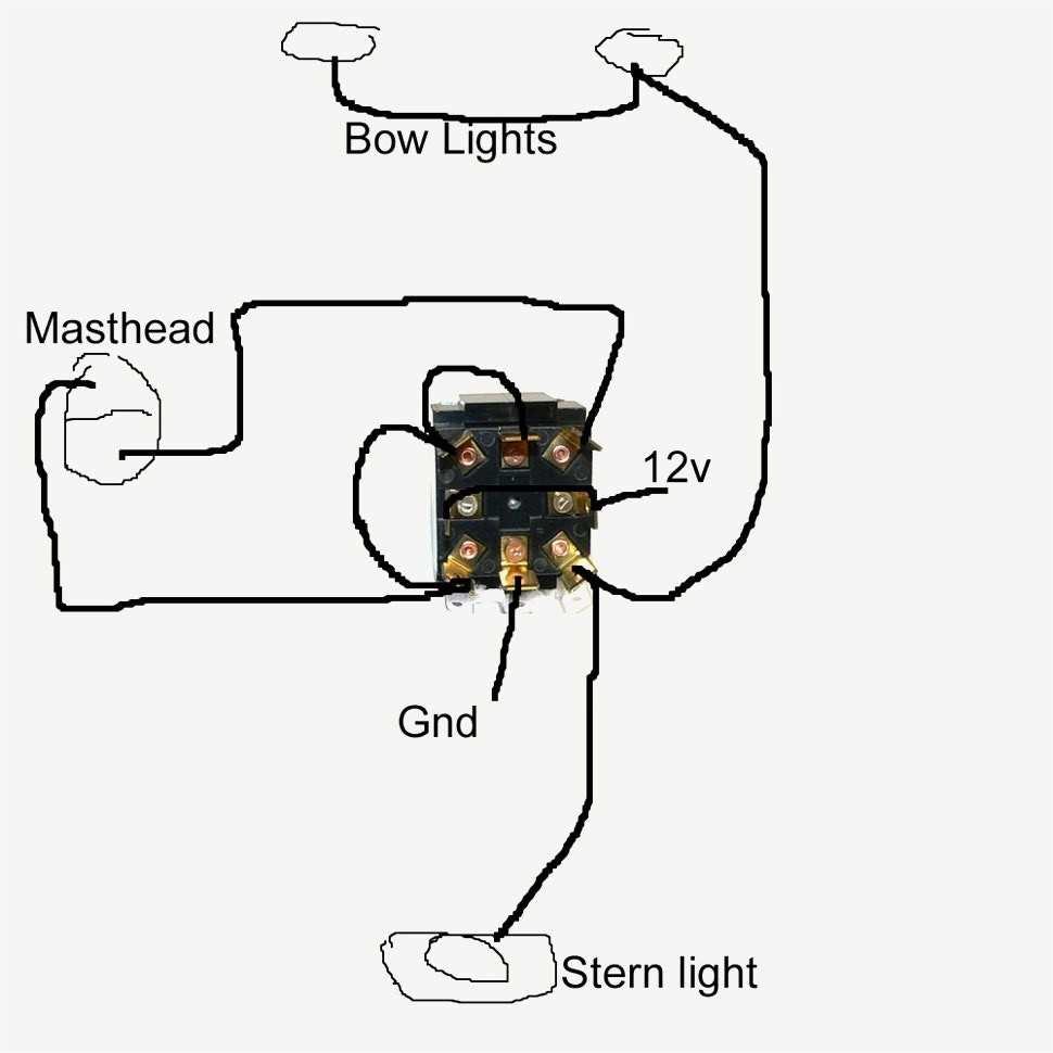 How To Wire Nav Light Switch A Simple Diagram